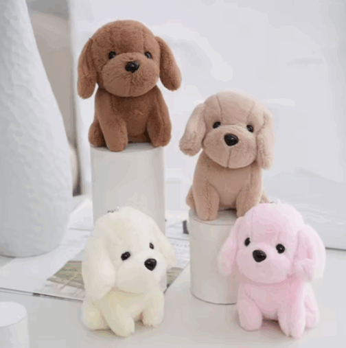 Llavero peluche cachorro