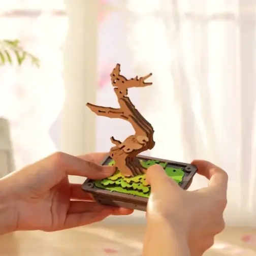 Puzzle 3D árbol Sakura - Imagen 4