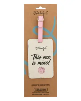 Etiqueta para maleta Mr Wonderful