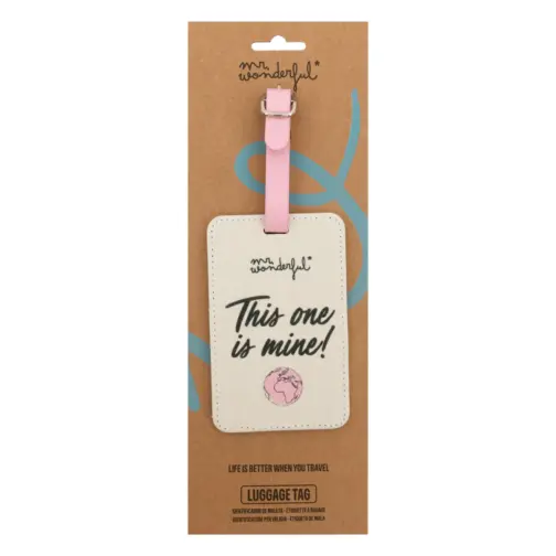 Etiqueta para maleta Mr Wonderful