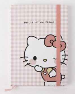 Pack cuaderno y clips Hello Kitty