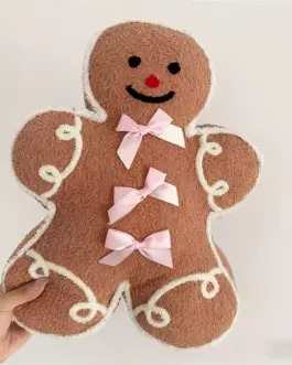 Cojín galleta de jengibre