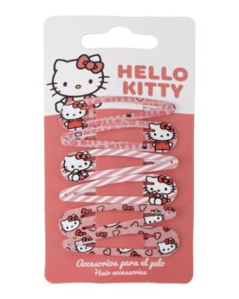 Pack de clips para el pelo Hello Kitty