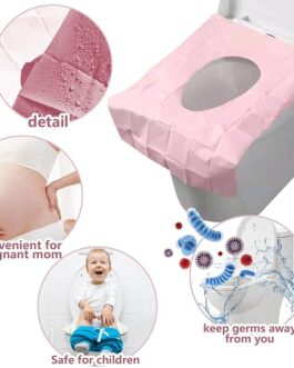 Fundas desechables inodoro rosas