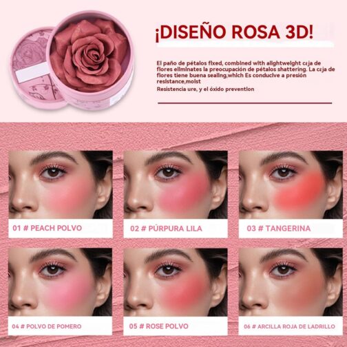 Colorete flor - Imagen 6