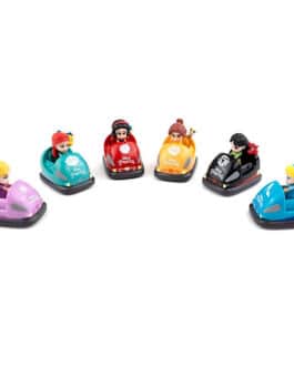 Princesas Disney en coches de choque