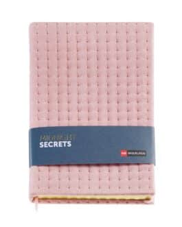 Cuaderno terciopelo rosa