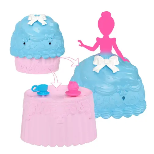 Blind box princesas Disney cup cake - Imagen 3