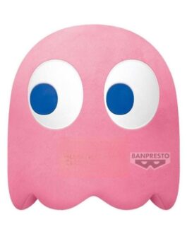 Peluche fantasma pac-man rosa