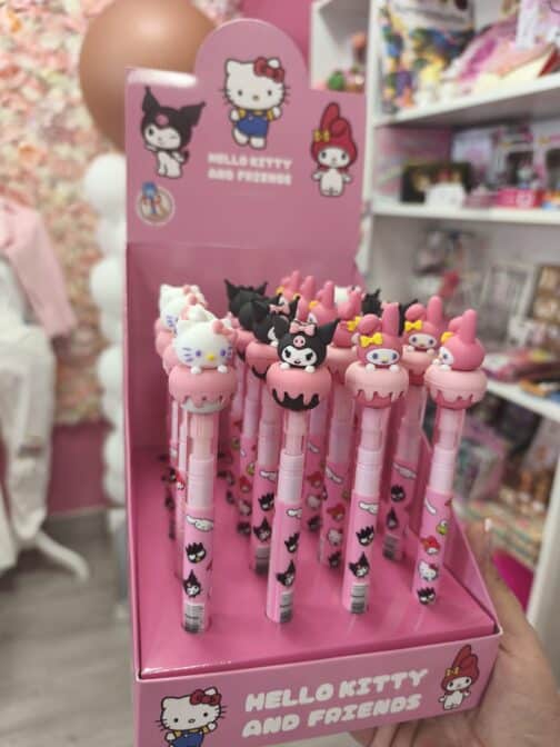 Bolígrafos Sanrio giratorios borrables - Imagen 2