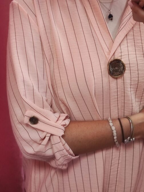 Blusa curvy vintage chic - Imagen 4