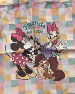 Totebag Minnie y Daisy cuadros