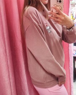 Sudadera Snoopy rosa