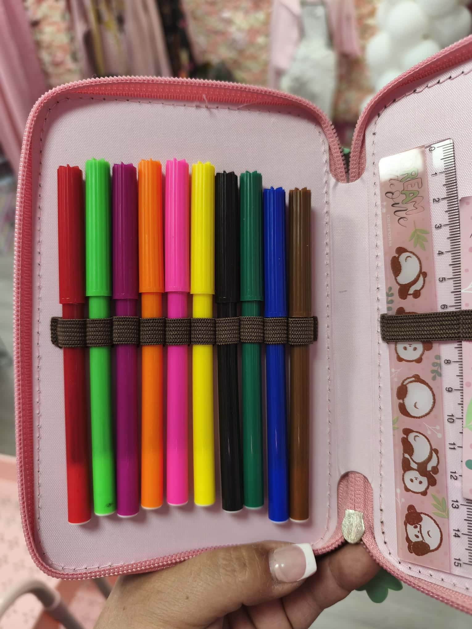 Plumier grande oso panda - Imagen 5