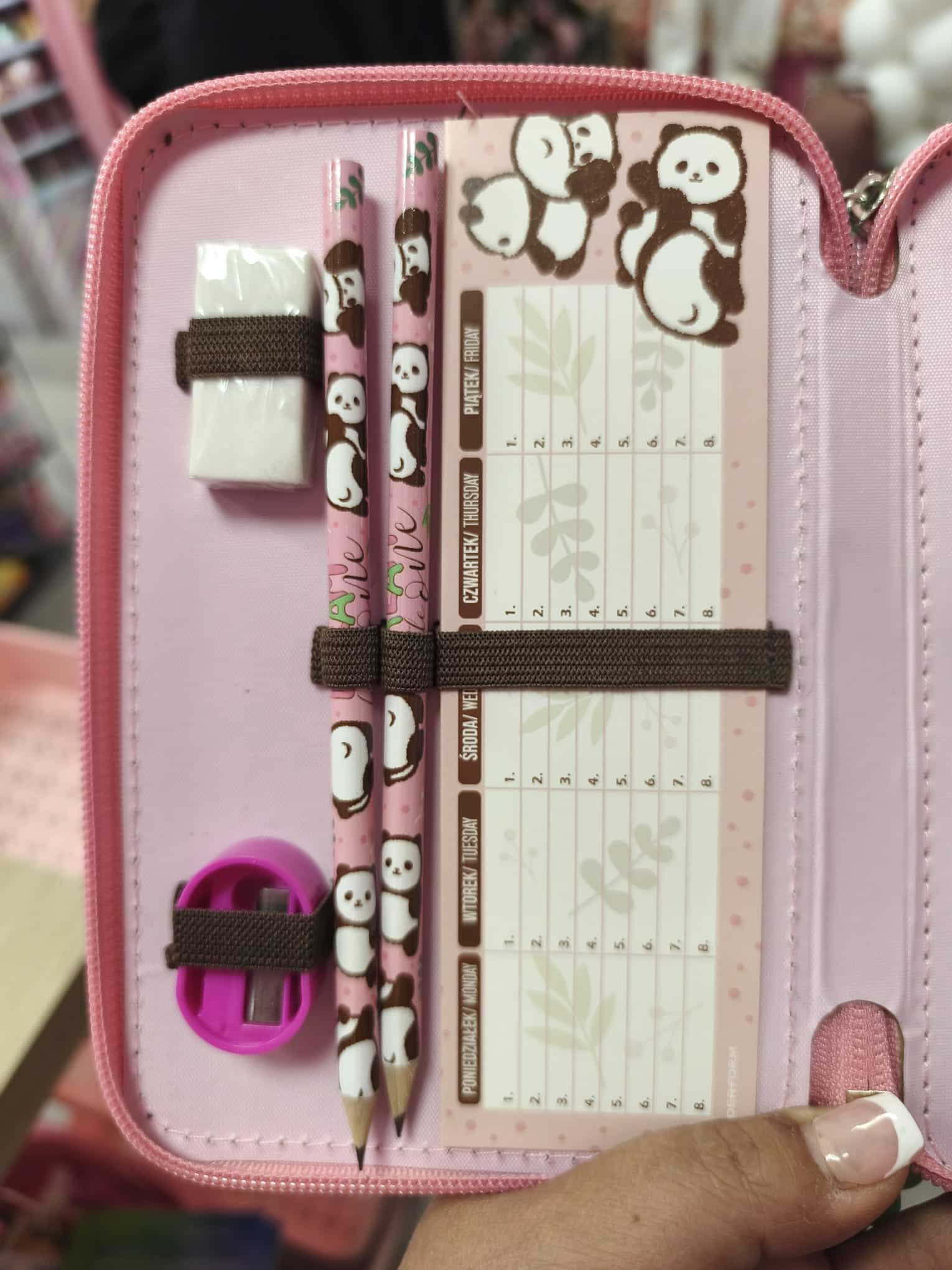 Plumier grande oso panda - Imagen 4