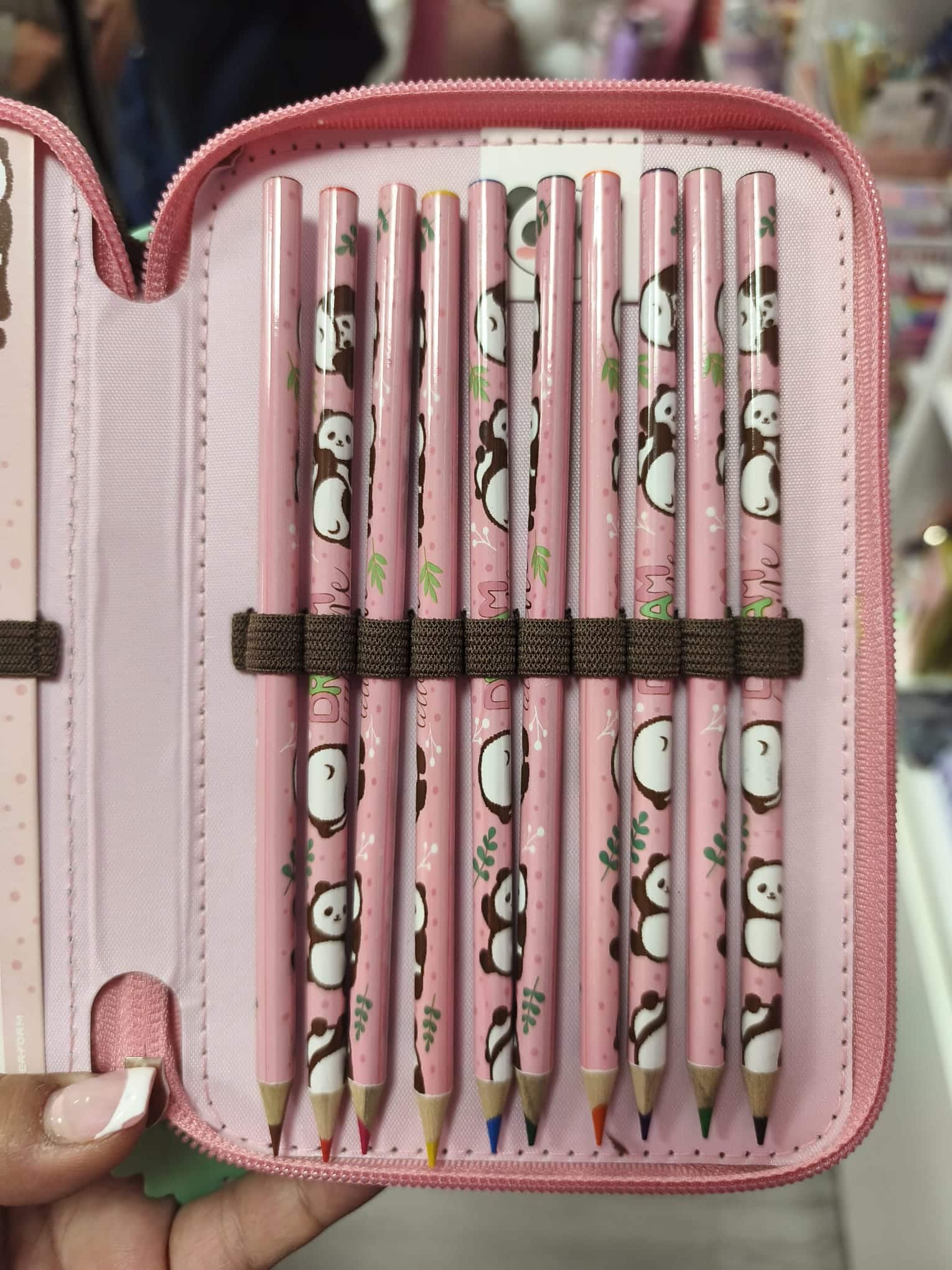 Plumier grande oso panda - Imagen 3