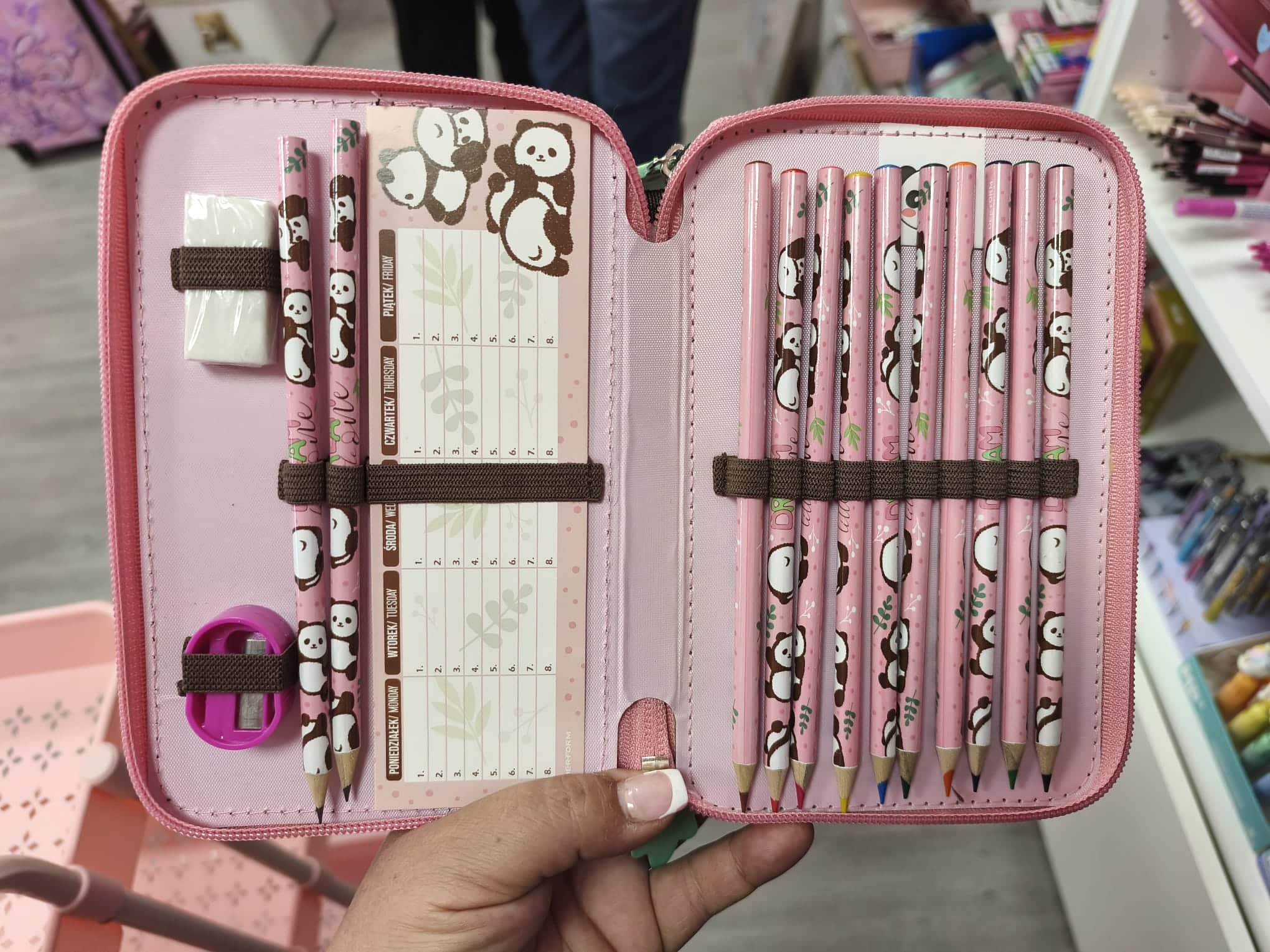 Plumier grande oso panda - Imagen 2