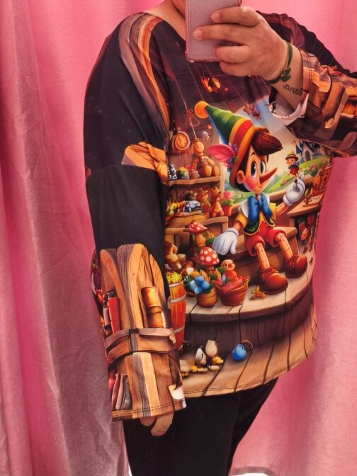 Camiseta curvy Pinocho - Imagen 3
