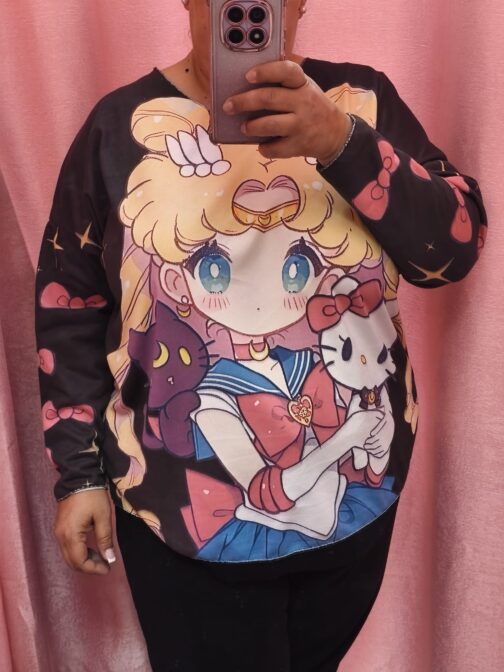 Camiseta curvy Sailor moon