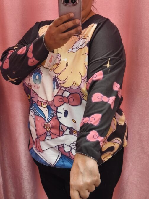Camiseta curvy Sailor moon - Imagen 4