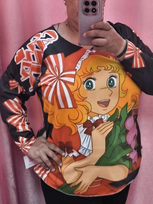 Camiseta curvy Candy Candy