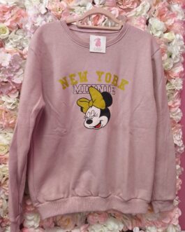 Sudadera Minnie Mousse New york