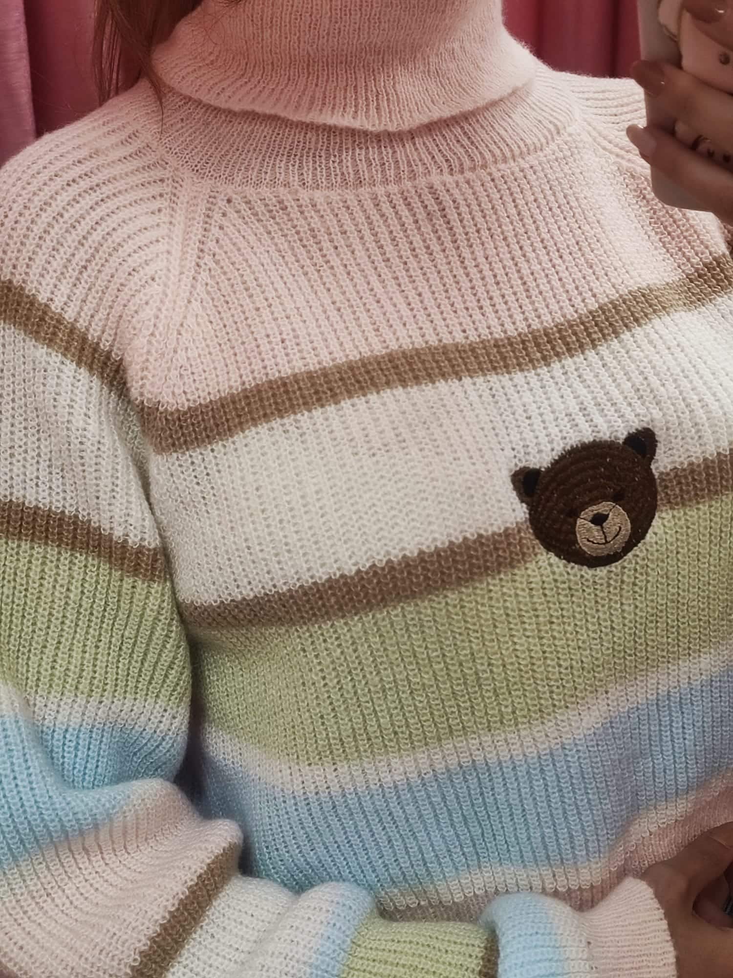 Jersey crop top osito - Imagen 2