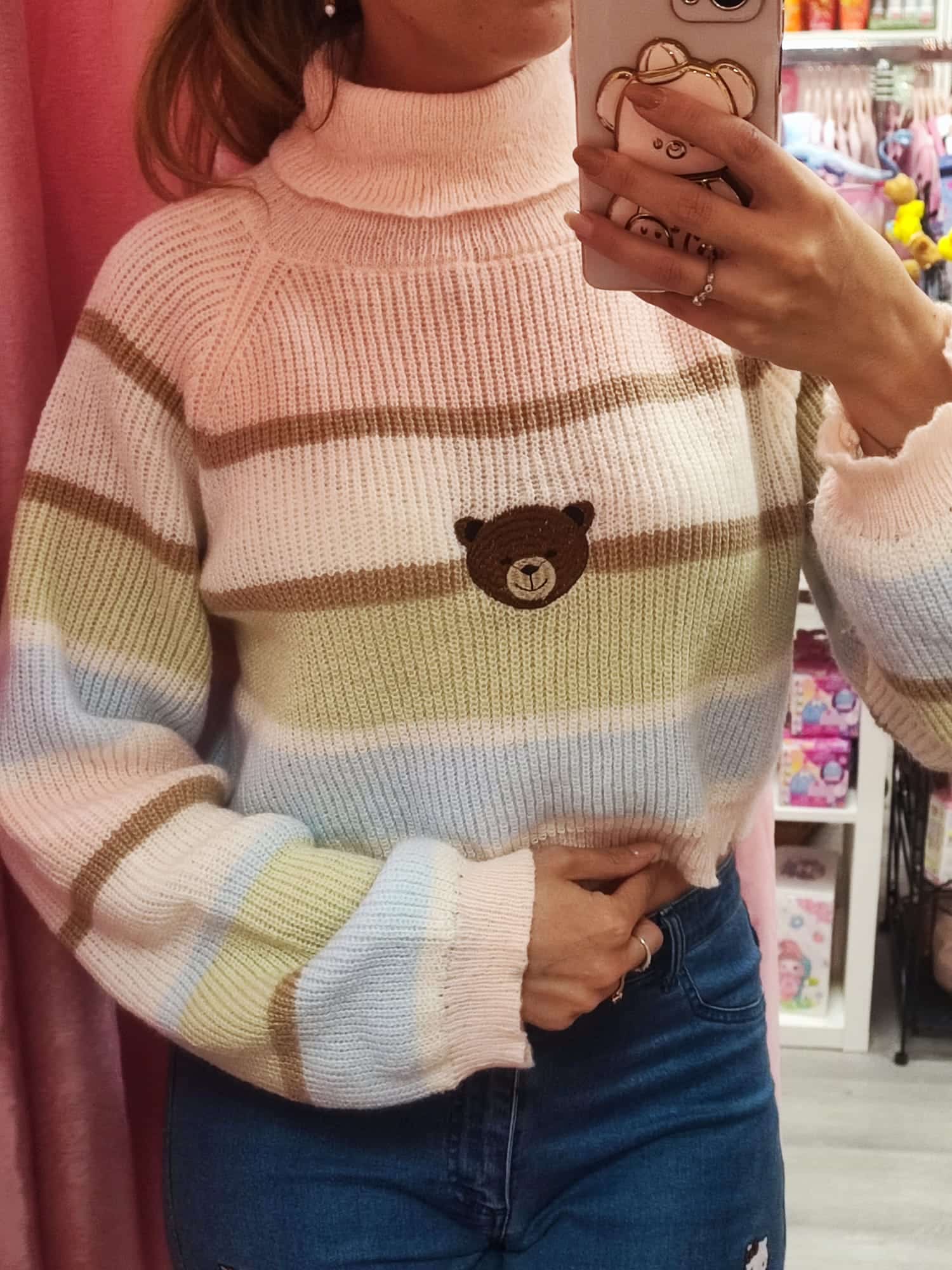 Jersey crop top osito