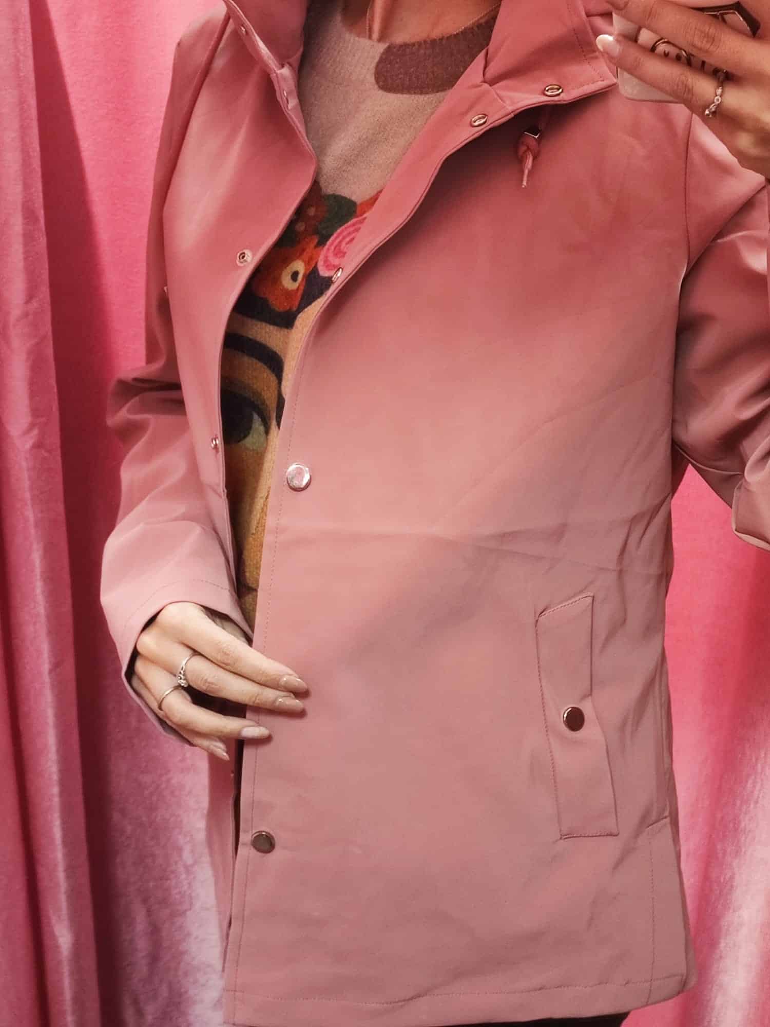 Cortavientos rosa - Imagen 3