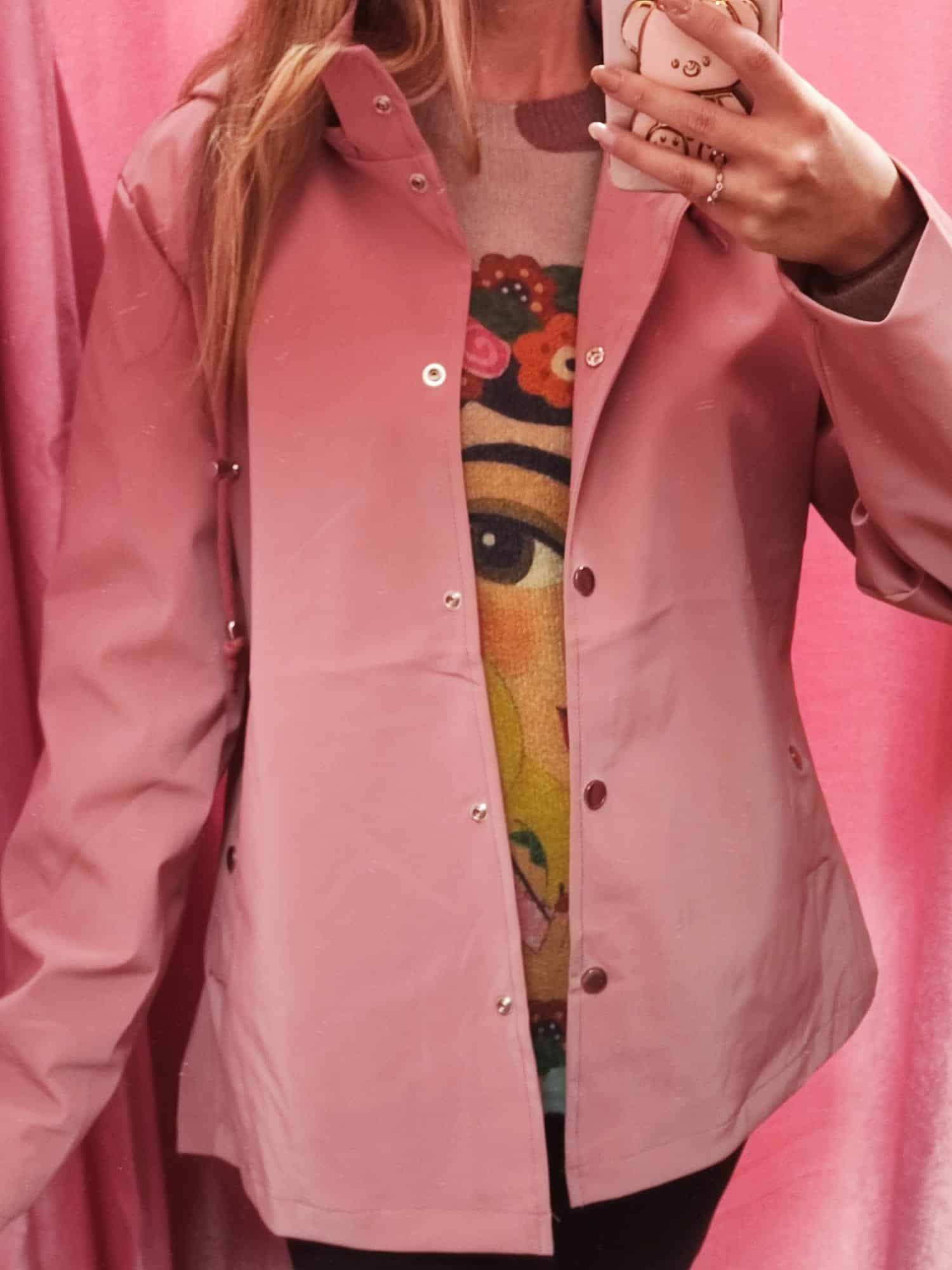 Cortavientos rosa - Imagen 5