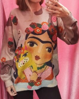 Jersey oversize Frida Khalo