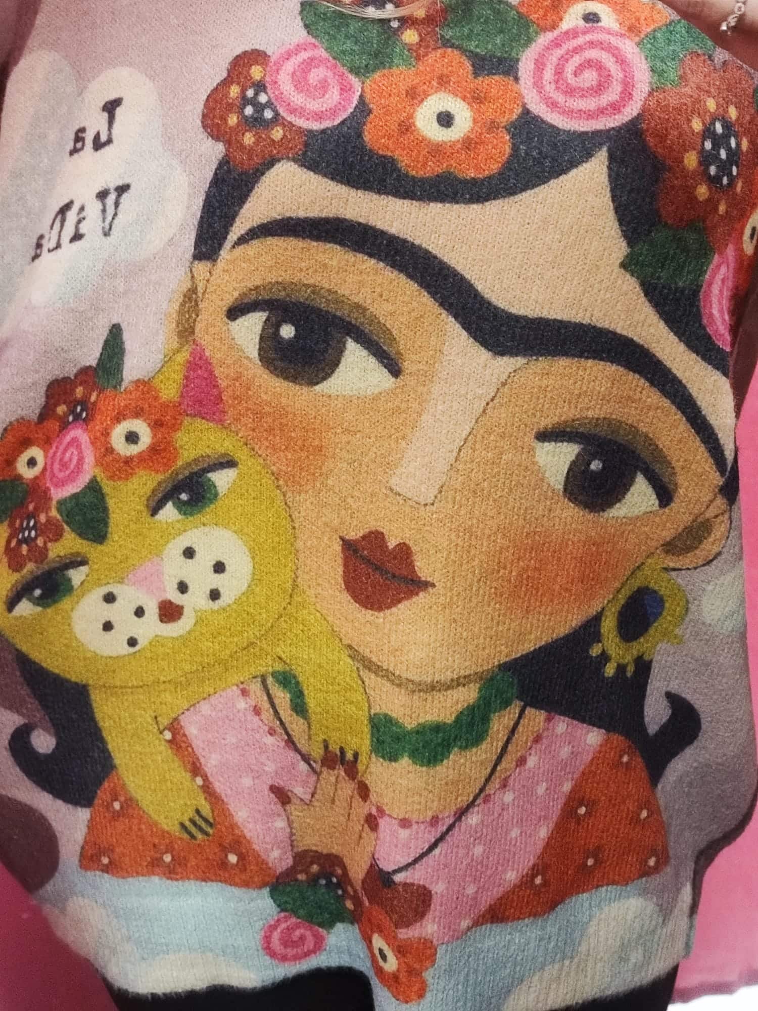 Jersey oversize Frida Khalo - Imagen 4