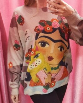 Jersey oversize Frida Khalo