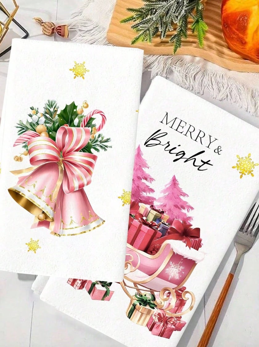 Paños de cocina navideños - Imagen 2