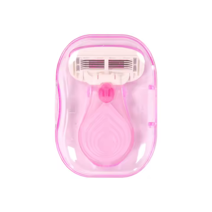 Mini cuchilla rosa de viaje - Imagen 5