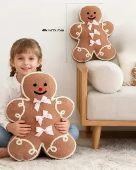 Cojín galleta de jengibre