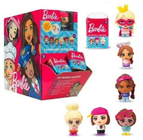 Blind box puzzle goma de borrar Barbie