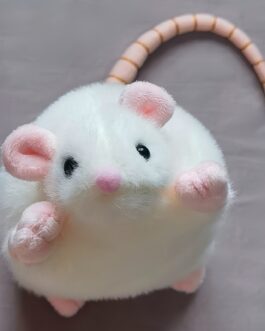 Peluche ratita blanca