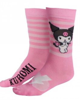 Calcetines Kuromi rosas