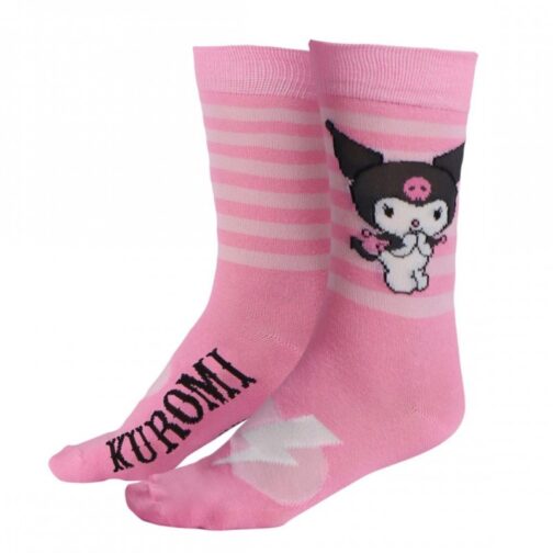 Calcetines Kuromi rosas - Imagen 2
