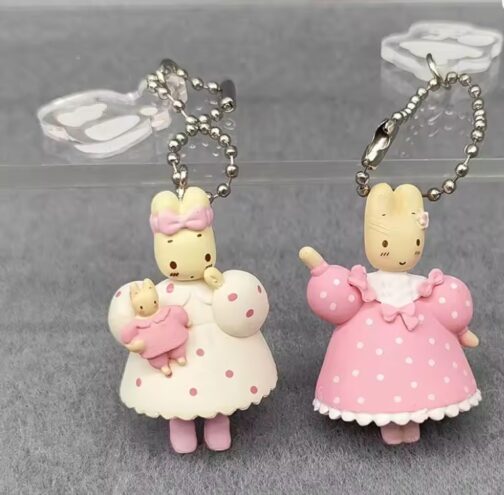 Blind box Llavero conejos Marron - Imagen 3