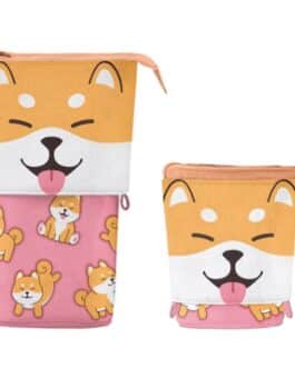 Estuche Shiba + bolígrafos