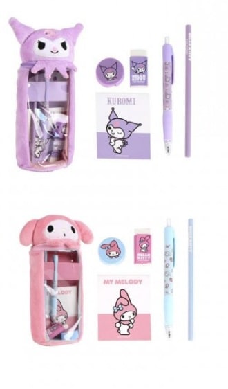 Estuche peluche Sanrio + accesorios - Imagen 4