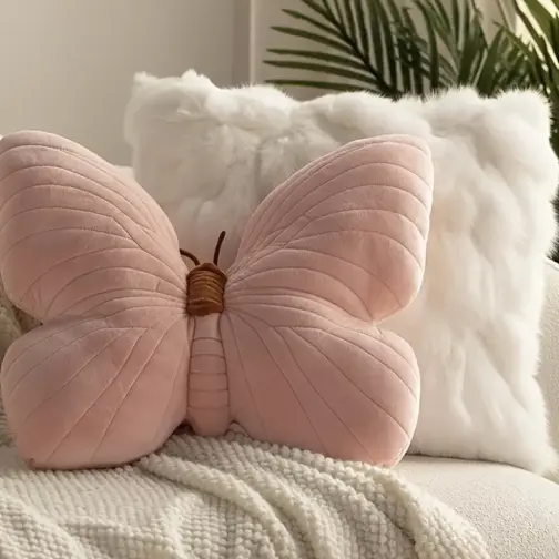 Cojín mariposa - Imagen 3