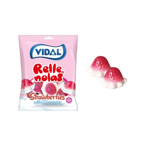 Fresonas con nata rellenolas