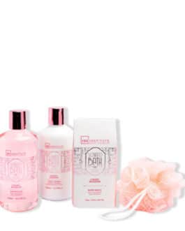Set regalo bañera rosa cosmética