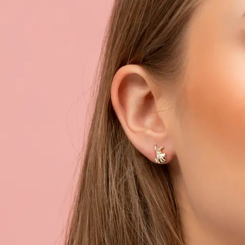 Pendientes plata Bella durmiente - Imagen 4
