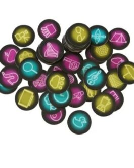 Juego Lets talk neon rosa