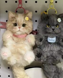 Peluches hechos a mano gato o perro