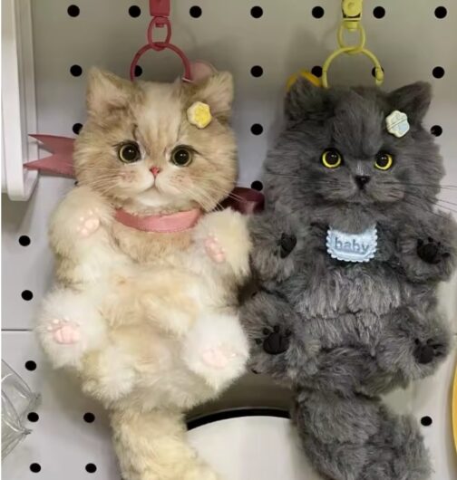 Peluches hechos a mano gato o perro